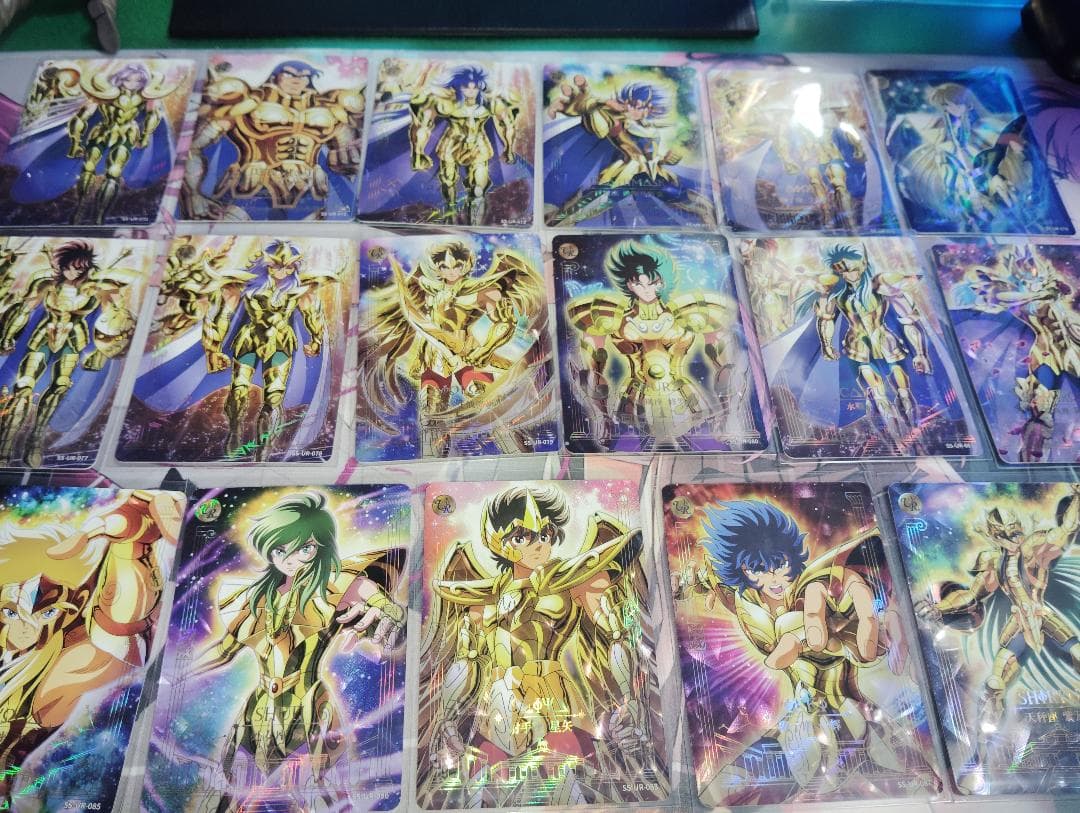 聖闘士星矢 黄金聖闘士 12枚+5枚URセット トレーディングカード 海外公式
