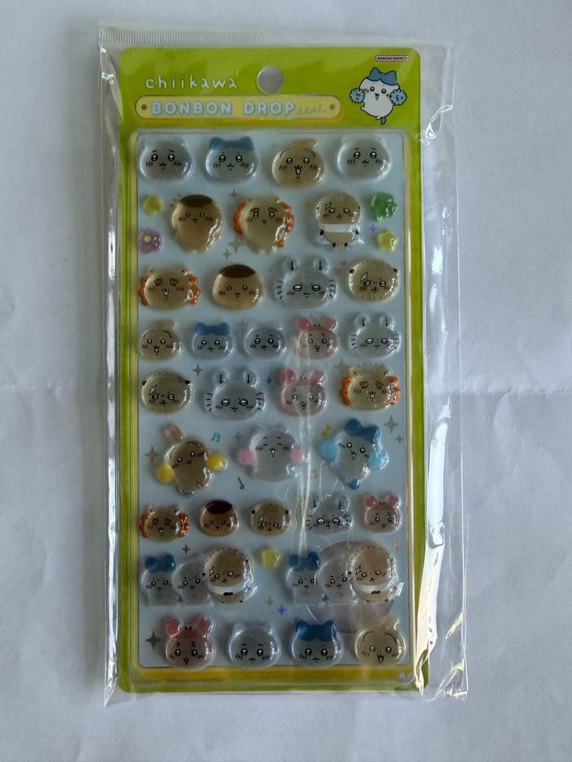 ちいかわ　ボンボンドロップシール　第一弾&第二弾　8枚コンプリートセット