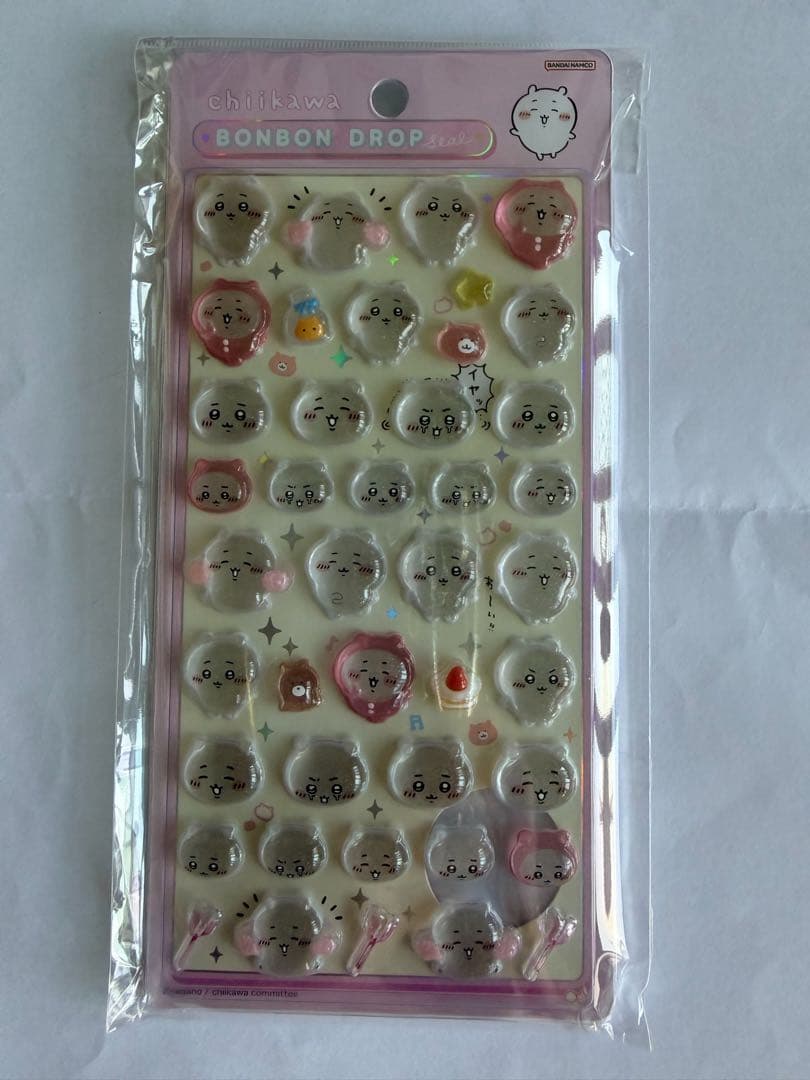 ちいかわ　ボンボンドロップシール　第一弾&第二弾　8枚コンプリートセット