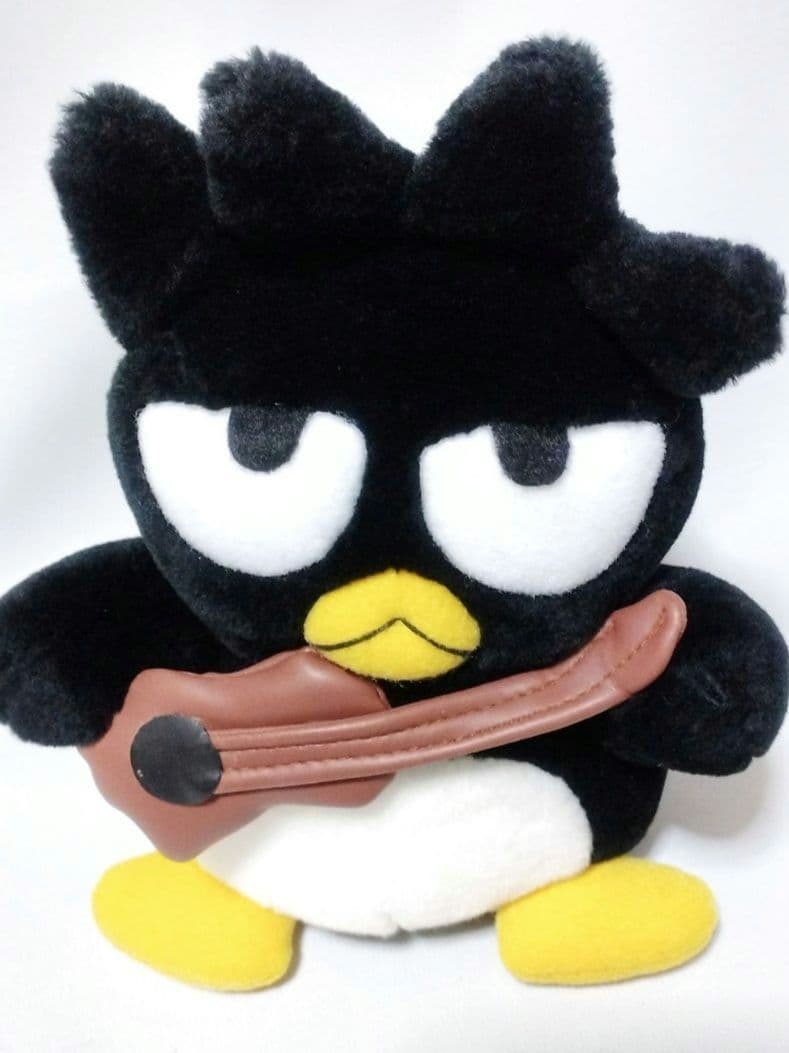 サンリオ バッドばつ丸くん ギターぬいぐるみ 平成レトロ 激レア 非売品