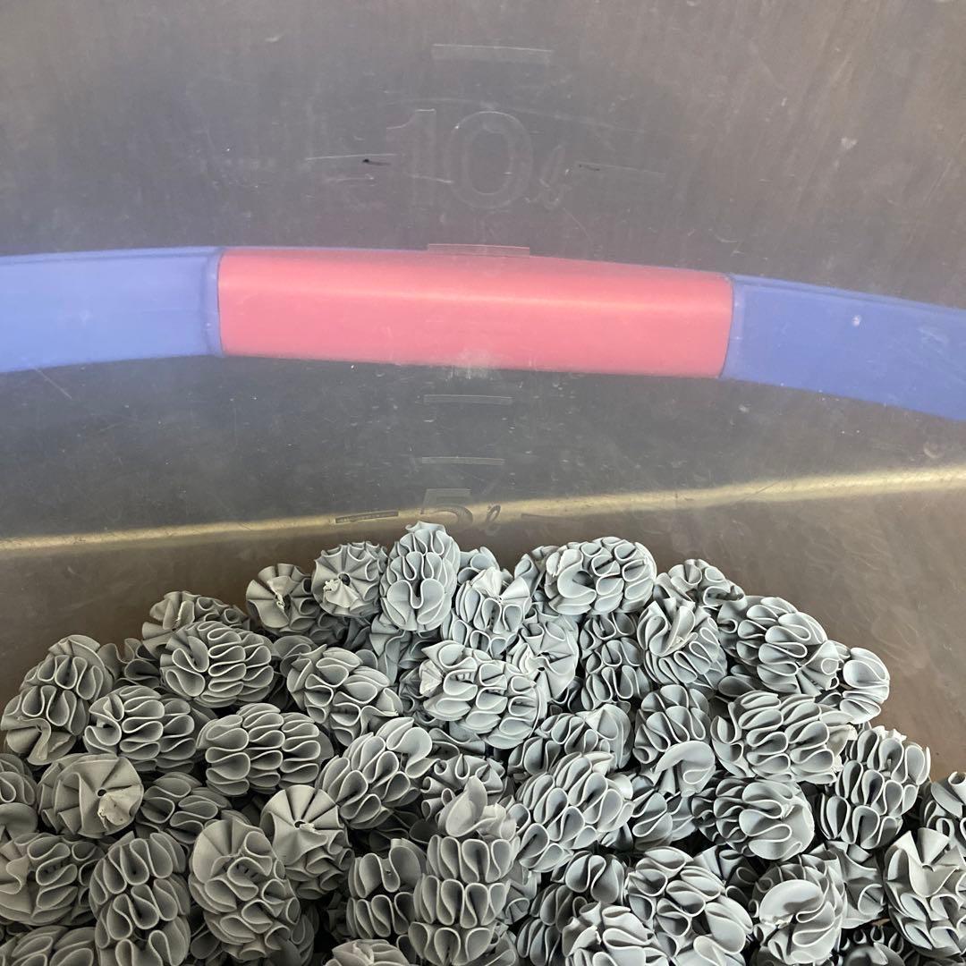 フジノスパイラル高級ろ材5リットル