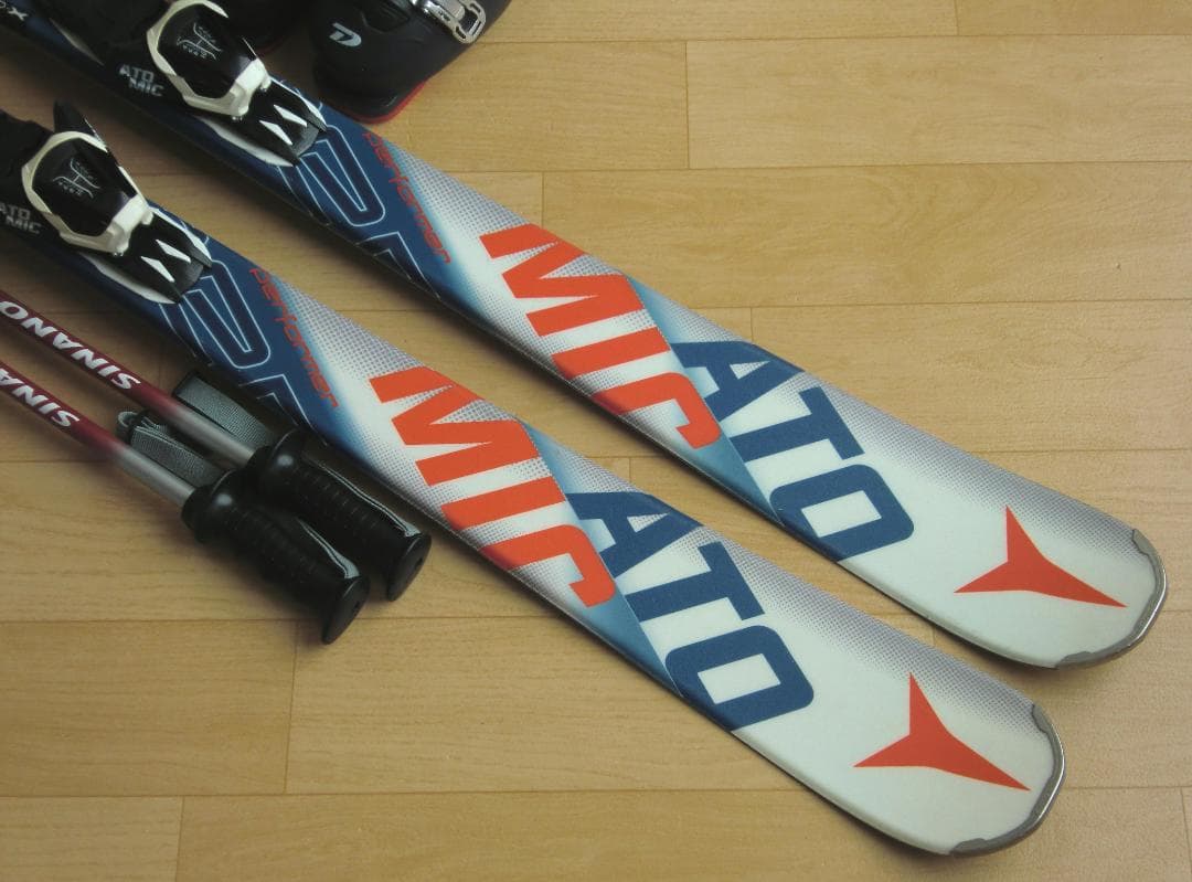 ■■送料無料■ATOMIC■メンズスキーセット■板156靴26.5■メンテ付■■