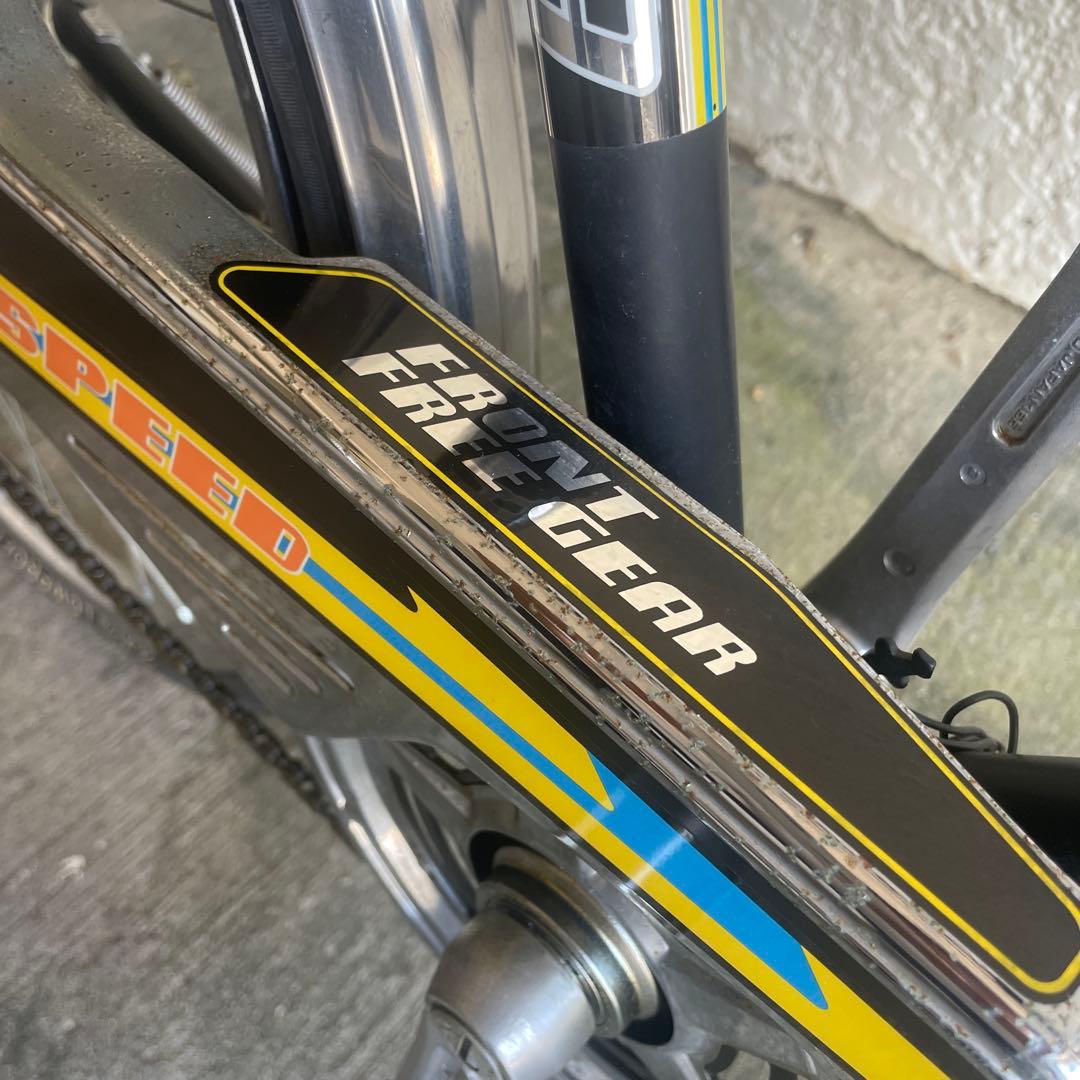 【週末値下げ】ヴィンテージ　昭和　ゼブラ　スーパーカー自転車　レトロ　26インチ