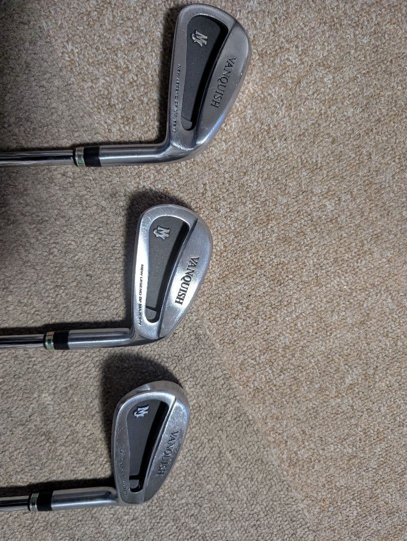 マジェスティバンキッシュアイアン3本セット。
