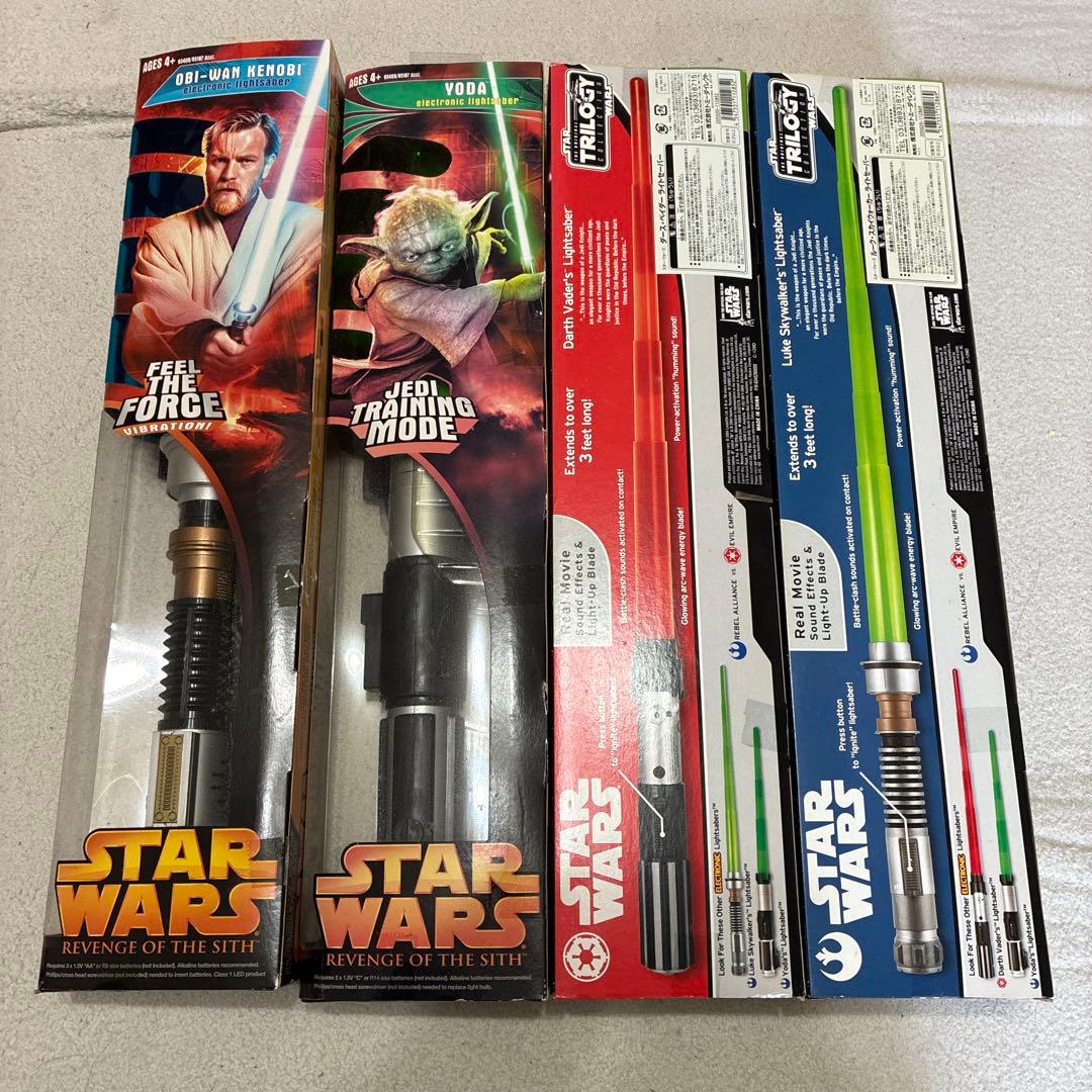 スター・ウォーズ ライトセーバー4本セット