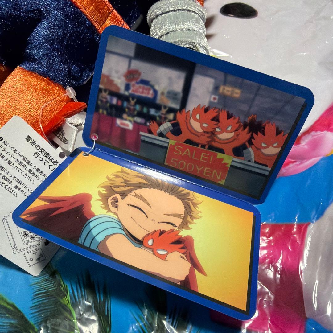 オールマイト　エンデヴァー　ぬいぐるみ