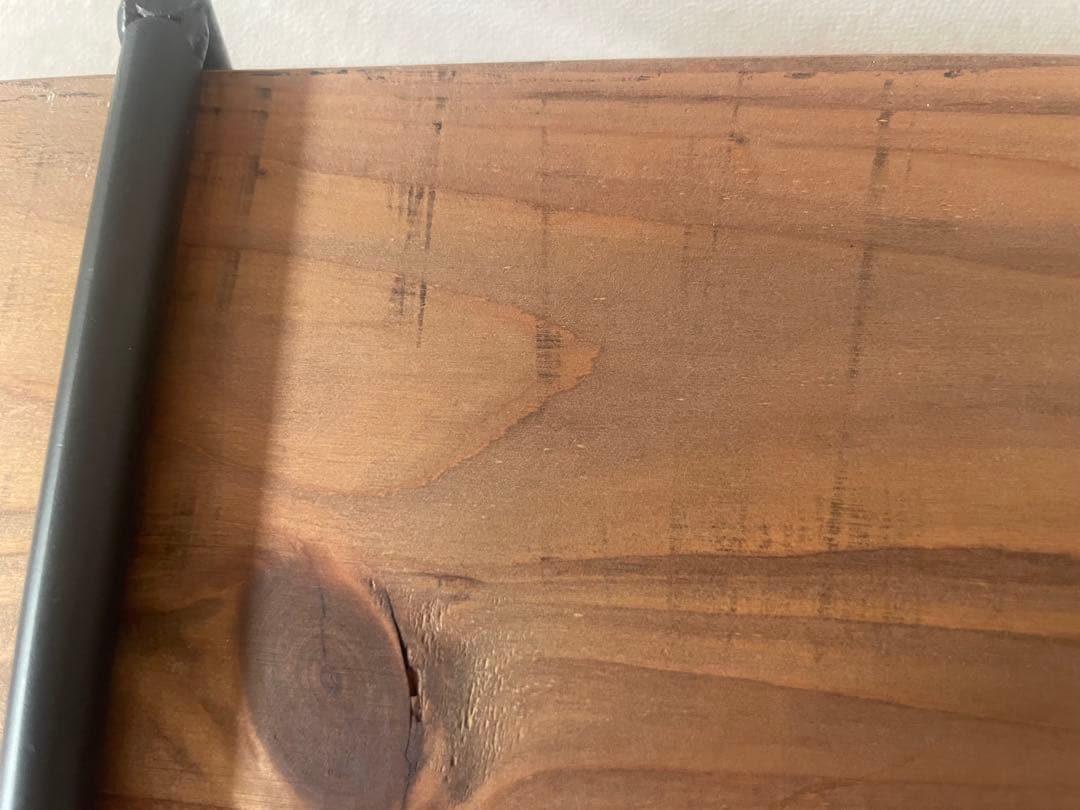 アイアンシェルフ ハシゴ3段 キャンプ アイアン家具　アウトドア ラック