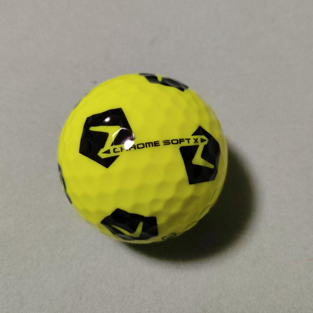 キャロウェイ　クロムソフトX　イエロー　2ダース+1スリーブ　未使用品