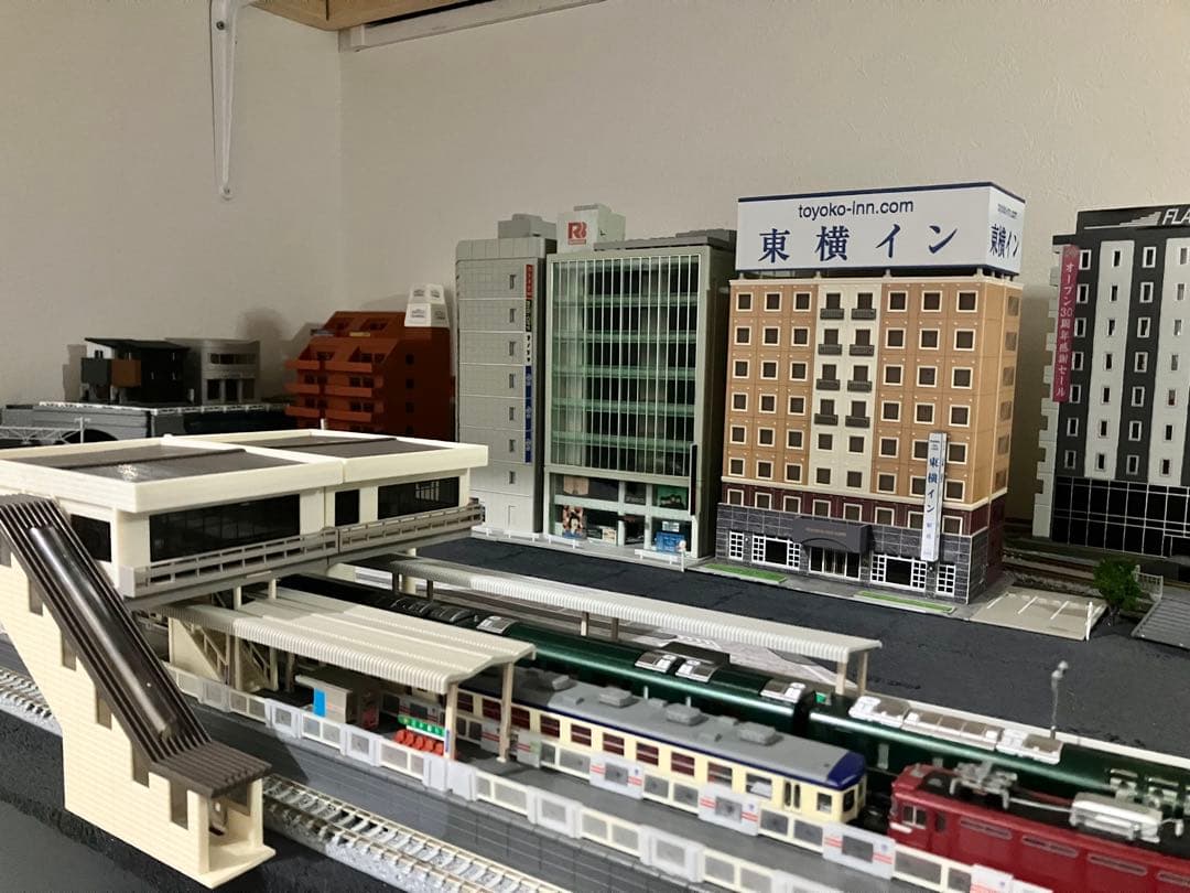 Nゲージ 複線ジオラマ