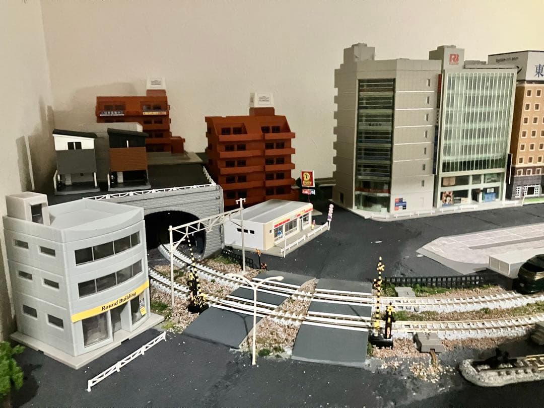 Nゲージ 複線ジオラマ