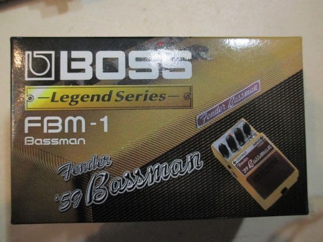 ほぼ新品 BOSS ’59 BASSMAN ベースマン FBM‐1 エフェクター