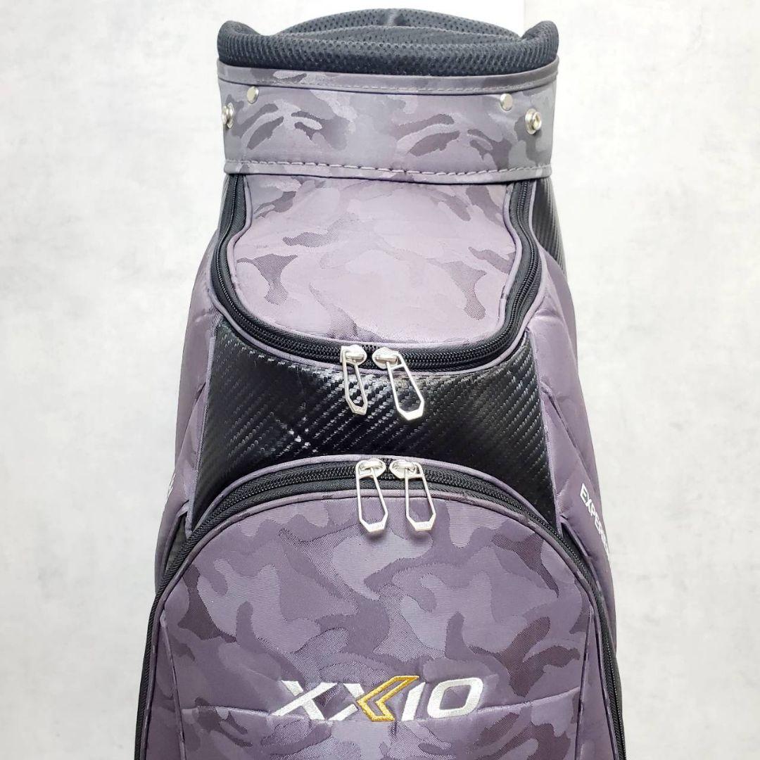 ゼクシオ XXIO キャディバッグ GGC-X161 カモ柄 9.5型 超軽量