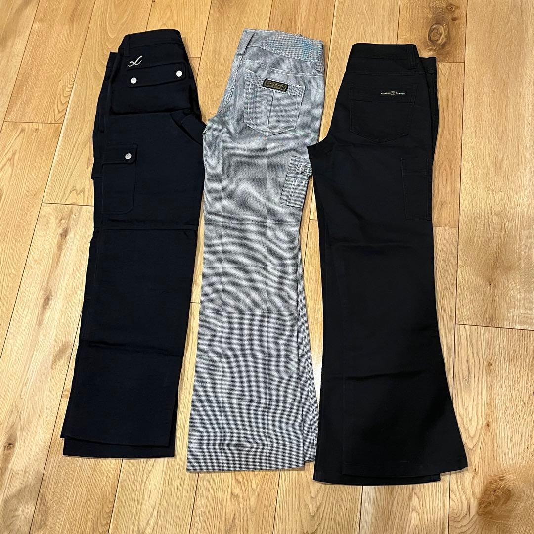 レディースM　ゴルフウェア　春夏秋冬　パンツ　まとめ売り　パーリーゲイツ