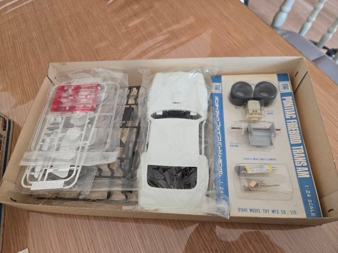 【完品】オオタキ プラモデル 1/24 ポンティアック ファイアバードトランザム