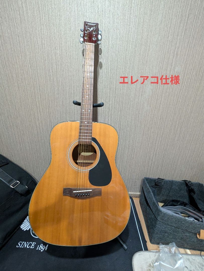 良音/YAMAHA　F39PJ 改FISHMANエレアコ ソフトケース付