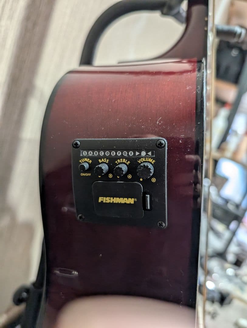 良音/YAMAHA　F39PJ 改FISHMANエレアコ ソフトケース付