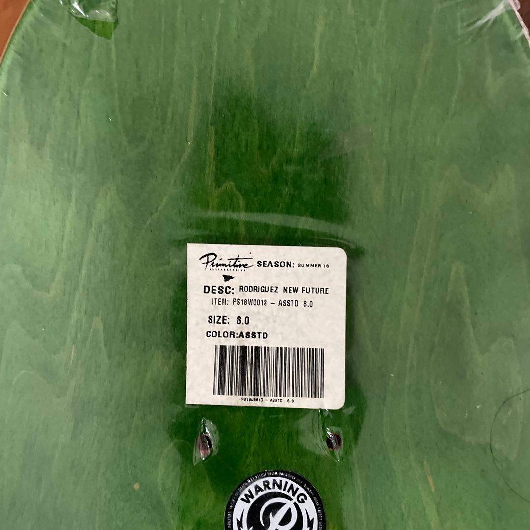 新品未使用品Primitive Rodriguez New Future 8.0