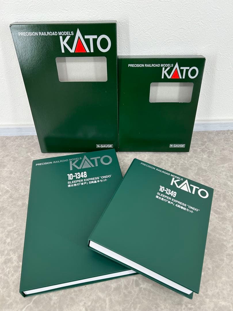 ②KATO 10-1348.1349 寝台急行「音戸」基本.増結両セット全12両