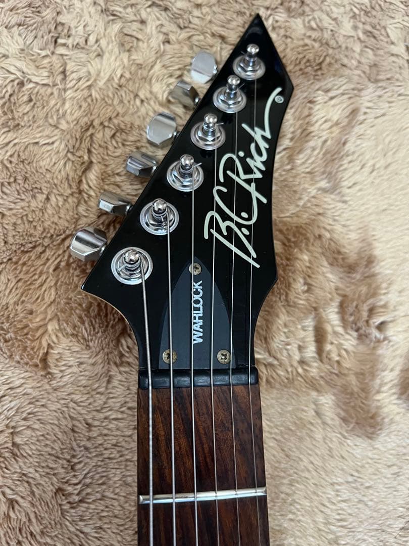 【調整済】B.C.Rich WARLOCK エレキギター　低弦高　おすすめ！