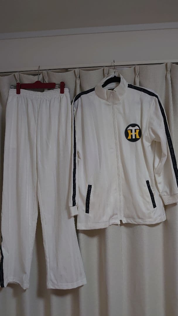 阪神タイガース ジャージ上下セット 【猛虎純白】サイズ→Ｍ