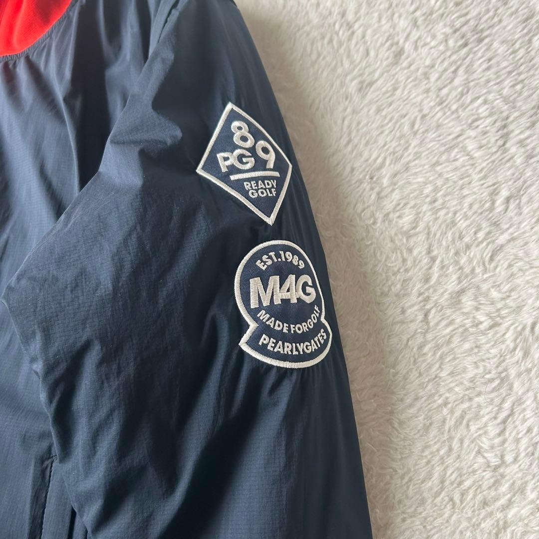 希少✨パーリーゲイツ 4WAY リバーシブル 中綿ジャケット ブルゾン サイズ5