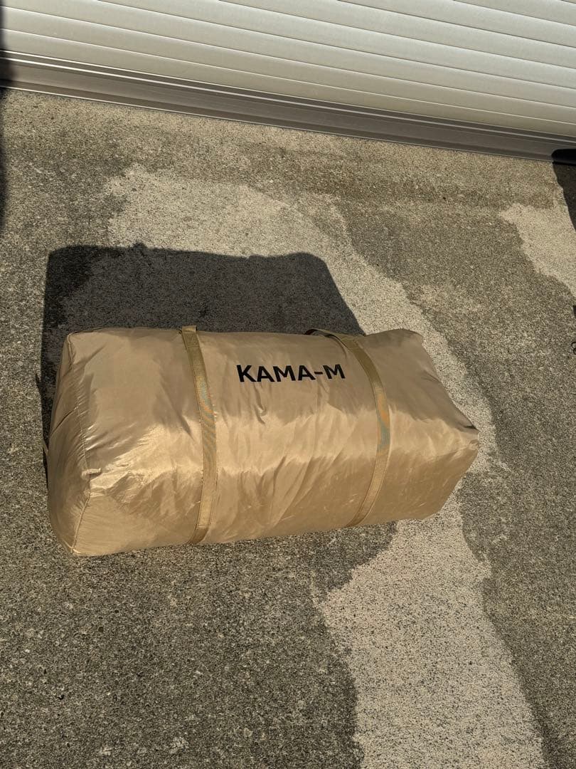 さかな　DODカマボコテント3M フルオプション＋わがやのシュラフ 1/2