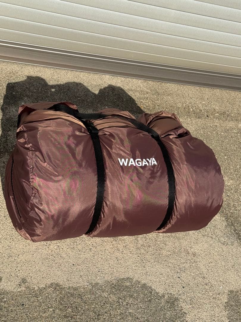 さかな　DODカマボコテント3M フルオプション＋わがやのシュラフ 1/2