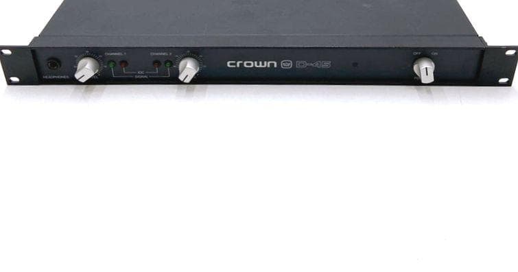 プロ用 クラウン D-45 パワーアンプ CROWN アムクロン