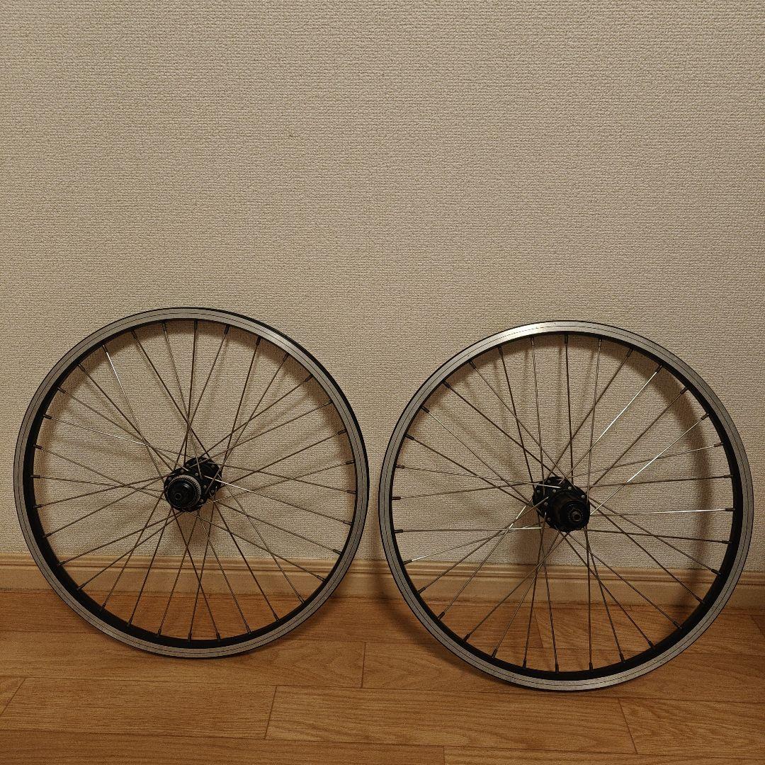 ミニベロ ディスクホイール 前後
