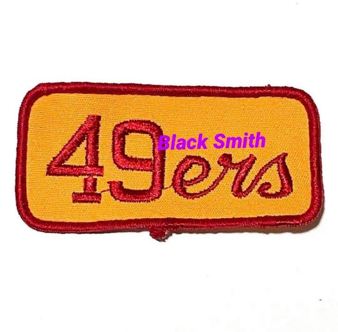 70s NFL 49ers アメフト ビンテージワッペン スタジャン キャップ