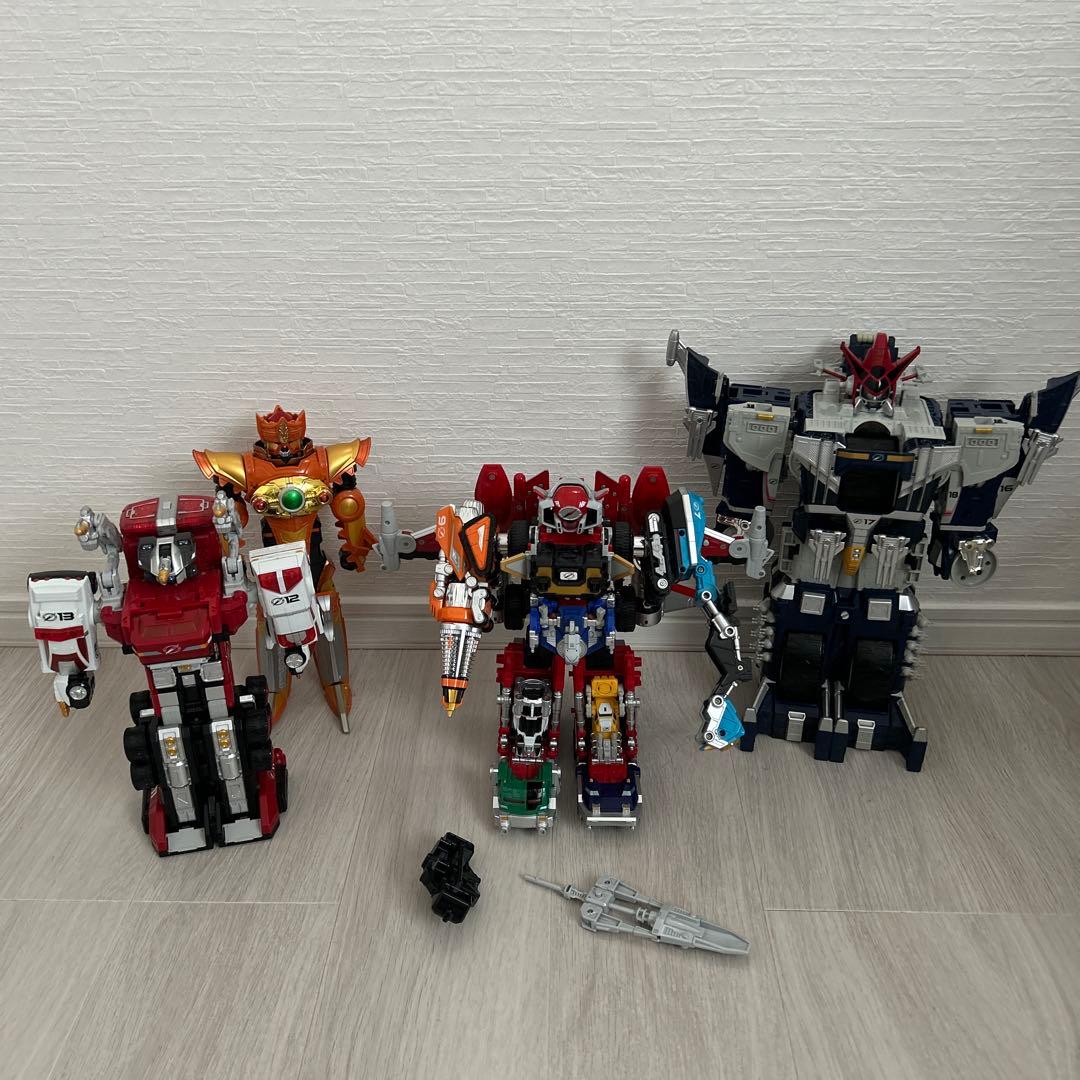 【人気戦隊】轟轟戦隊ボウケンジャー　DXロボ玩具まとめ売り