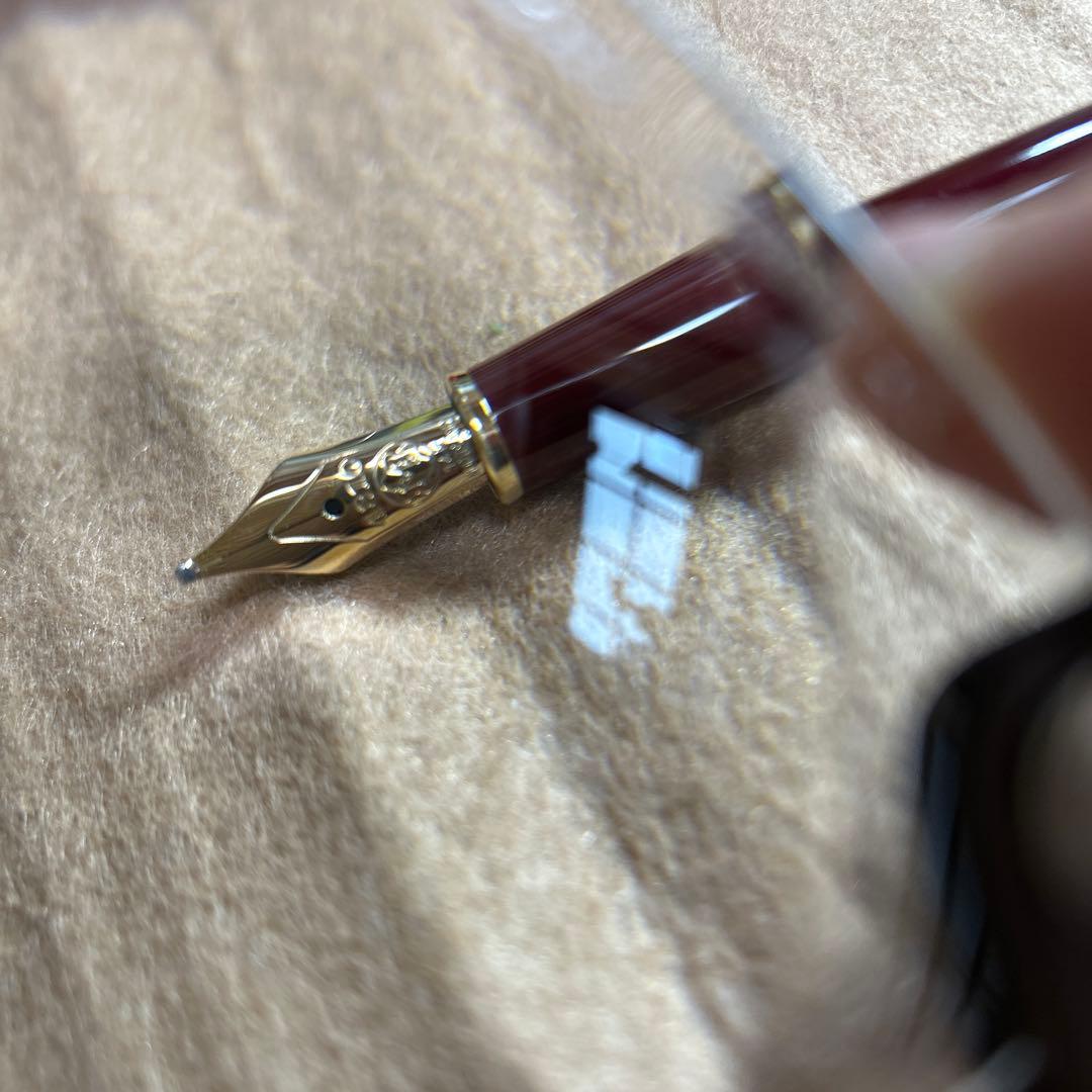 モンブラン万年筆 マイスターシュテュック 144 ボルドー