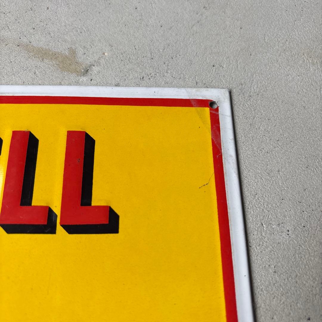 SHELL 1928年　ヴィンテージ　広告プレート