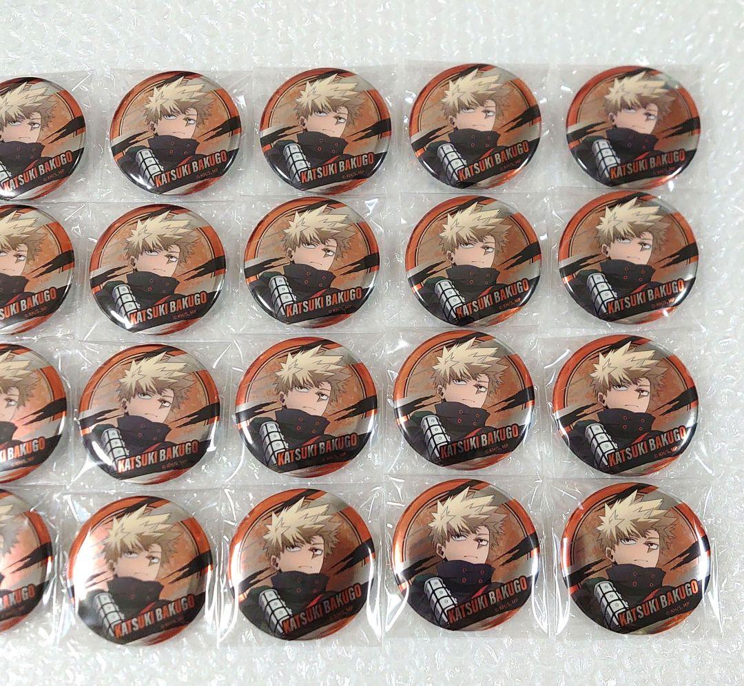 ヒロアカ　渋谷　東急コラボ　爆豪勝己　缶バッジ　購入特典　カード　ミニキャラ