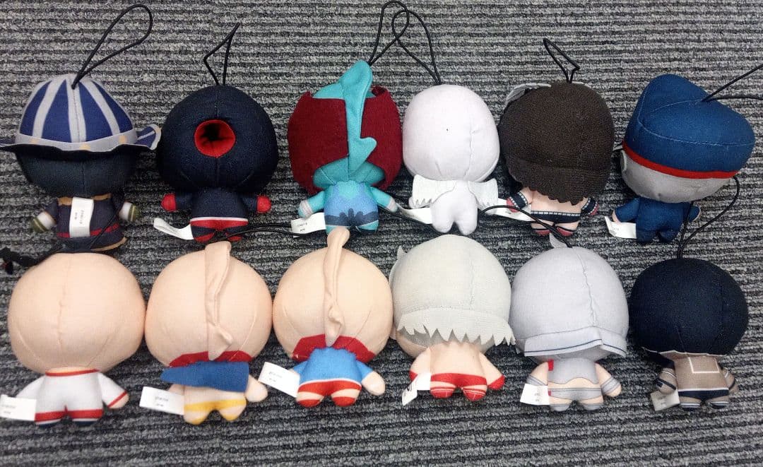 【最安値】キン肉マン　完璧超人始祖編　ゴムひも付きぬいぐるみ　全12種コンプ