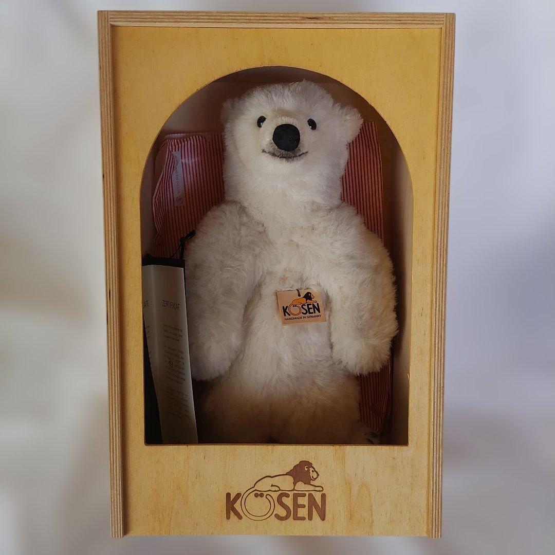 KOSEN 泥んこグマ　シュムーデル 　北極クマぬいぐるみ　限定500