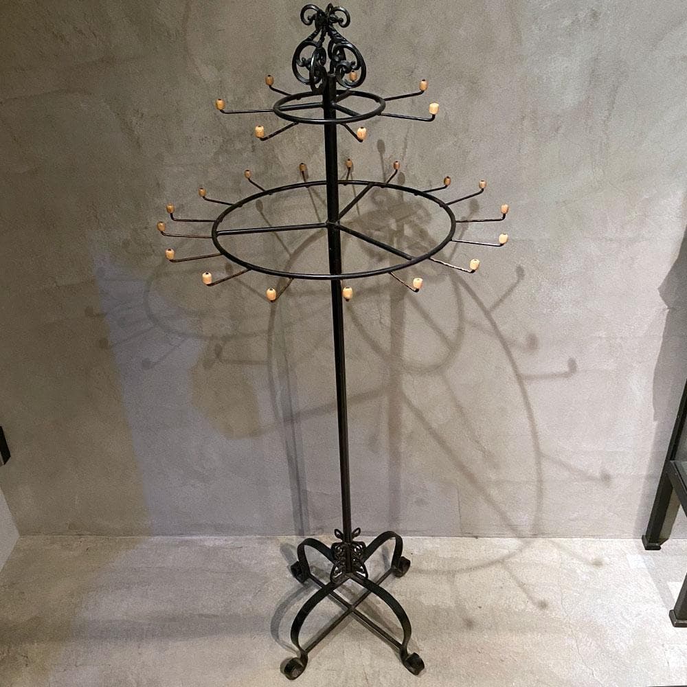 希少 1880-20's アンティークサークルラック/ビンテージサークルハンガー