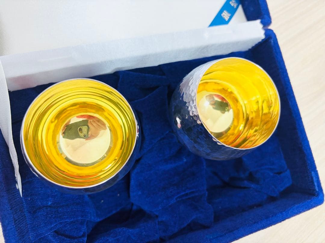 純銀 田中貴金属 シルバー 銀製品 グラス 2点セット