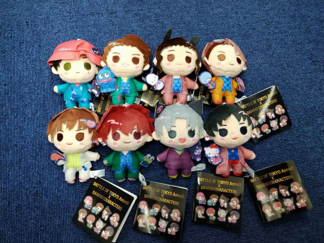 BATTLEOFTOKYO Astro9 サンリオ マスコットぬいぐるみ 8種①