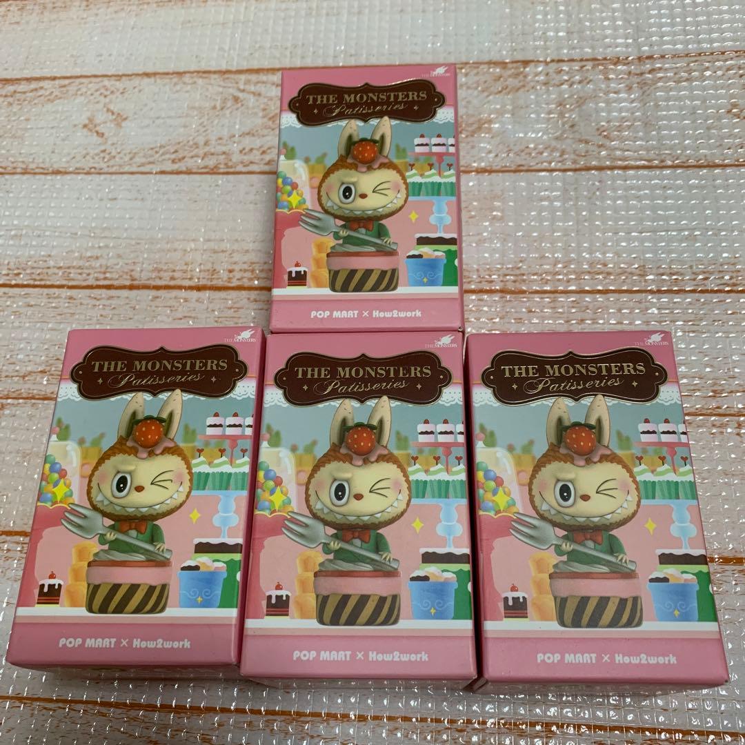 POPMART LABUBU ラブブ Patisseries パティシエ4個