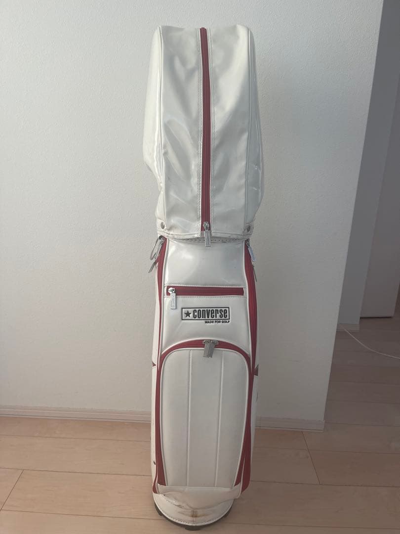 CONVERSE ホワイト キャディバッグ