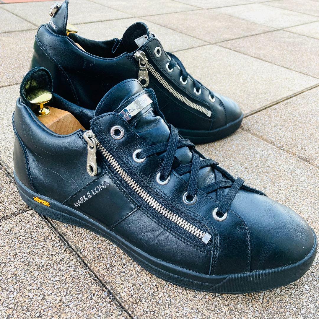 MARK＆LONA マーク＆ロナ 26cm ゴルフシューズ メンズ BK 黒