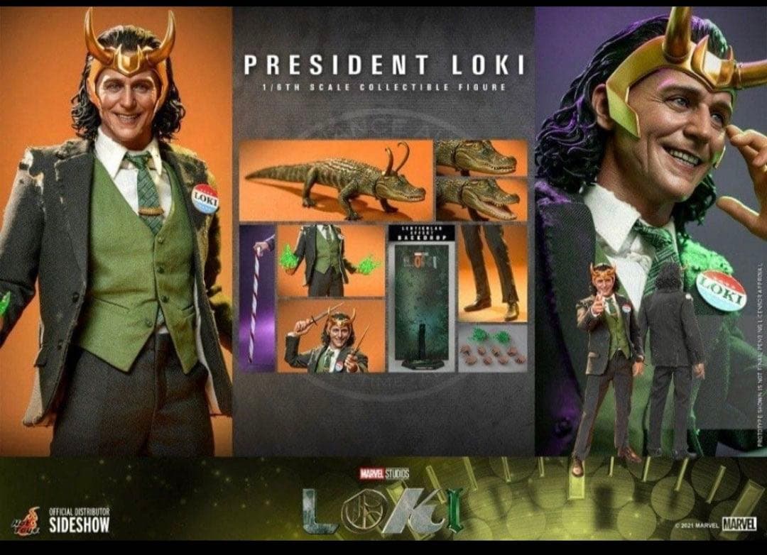 ホットトイズ TMS066 ロキ大統領 President Loki 1/6