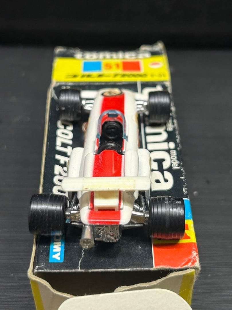 当時物　黒箱トミカ COLT F2000 ミニカー 1/50