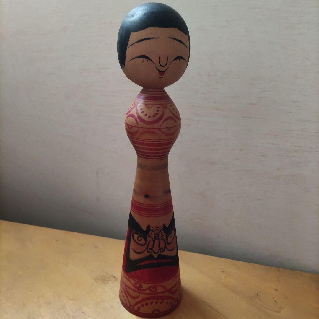 貴重　津軽系　温湯こけし　盛　秀太郎　作