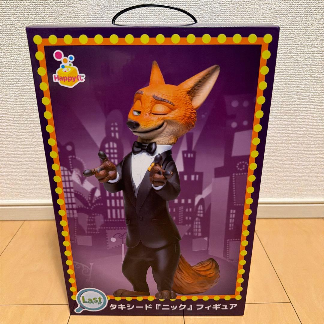 ズートピア2 Happyくじ　ラストワン賞 ニック タキシード フィギュア