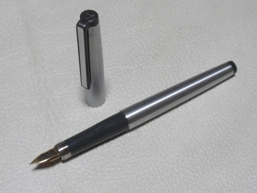 未使用に近1980年代ドイツ製 共箱付◆ゲーハ ステンレス製 ペン先14K 細字