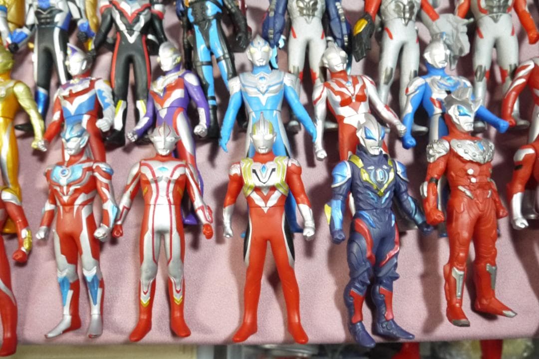 ウルトラヒーローシリーズ500　ウルトラ怪獣シリーズ500　ソフビ117体