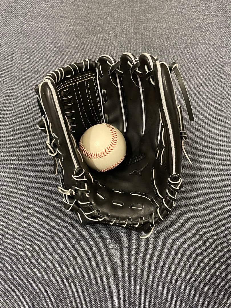 新品　グローバルエリート　野球 硬式グローブ 一般用　大人　右投げ　グラブ　黒