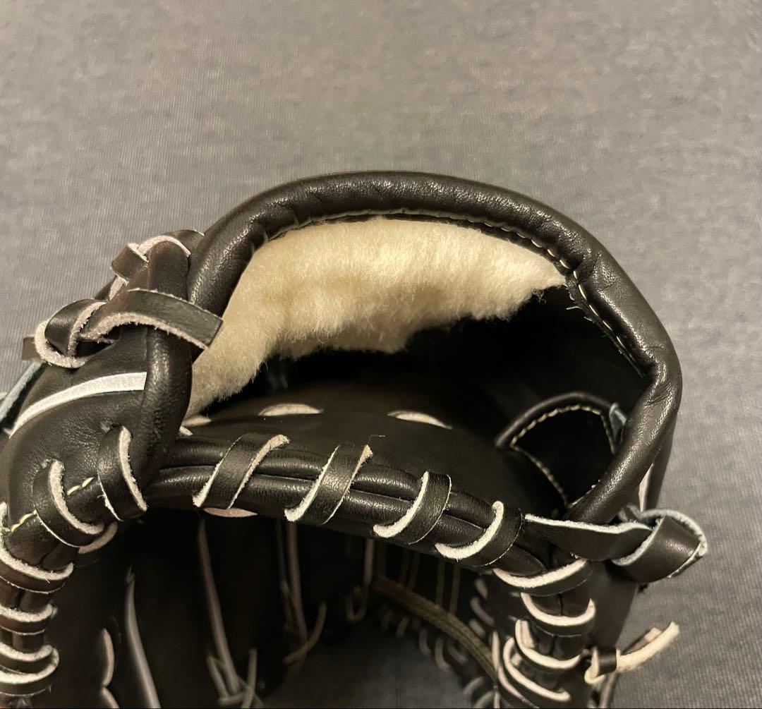 新品　グローバルエリート　野球 硬式グローブ 一般用　大人　右投げ　グラブ　黒